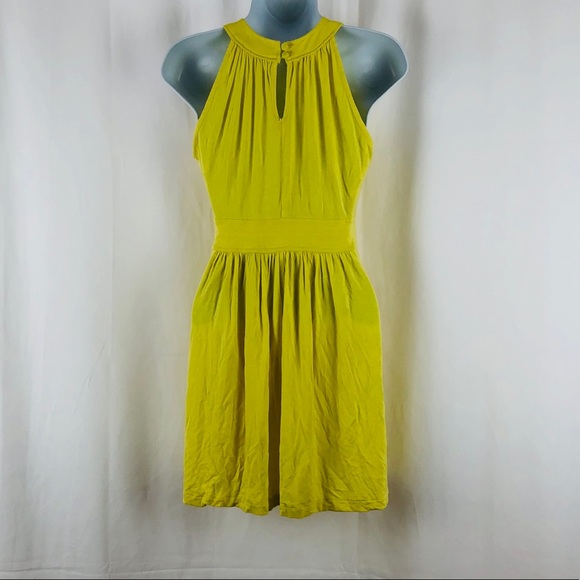 Calvin Klein knit sleeveless mini dress pockets 2 - Picture 6 of 13
